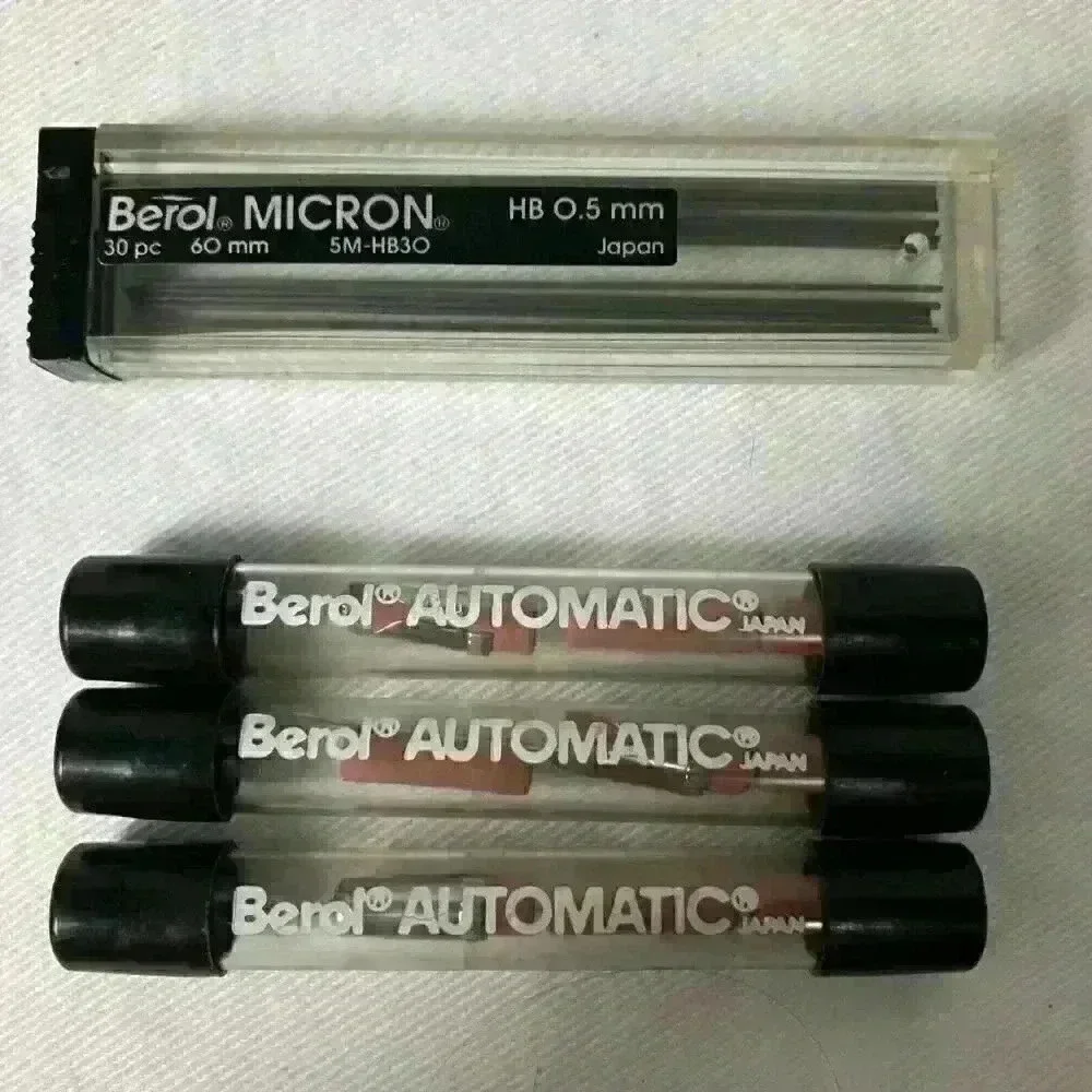 Berol Automatic Eraser Refill 3 Erasers In 1 Tube Fits Many‎ Rotring Pencils New